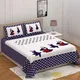 Blue__Jaipuri bedsheet